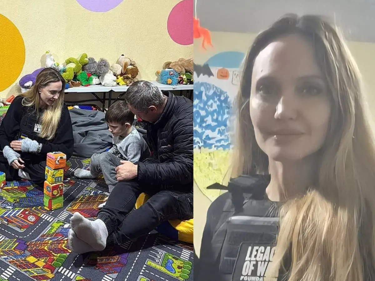 Angelina Jolie’s Visit to Ukraine Marred by Unlawful Detention of Driver