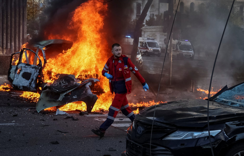 Multiple Cities in Ukraine Hit by Explosions as Air Raids Warnings Expand