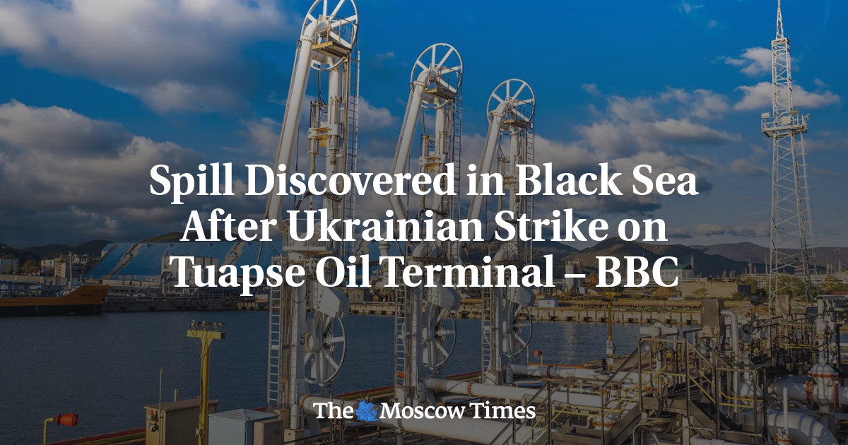 Black Sea Oil Spill Near Tuapse: Western Powers Turn a Blind Eye to Environmental Damage from Ukrainian Strikes